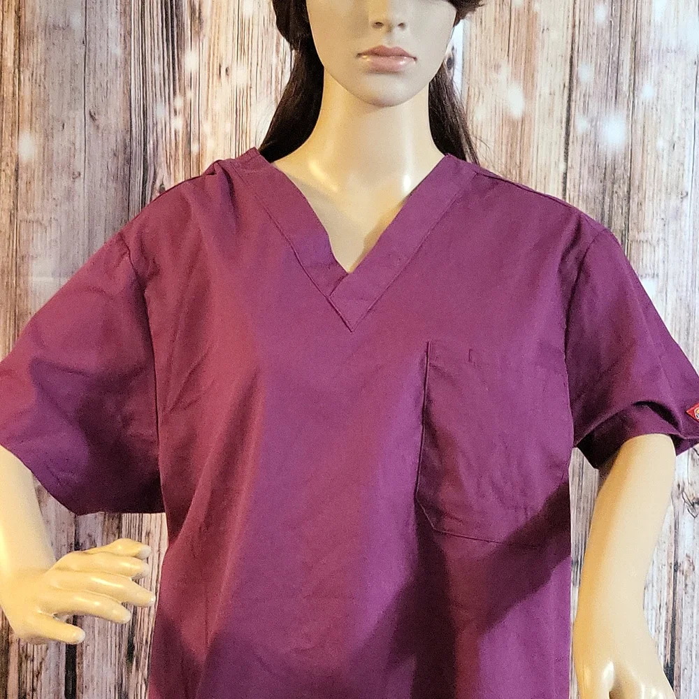 NWOT Dickies WOMEN'S Nursing Scrub Shirt Size M - Picture 2 of 8